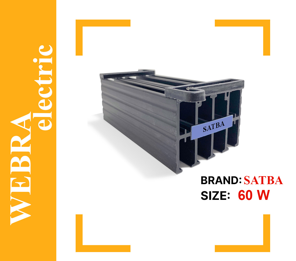 هیتر-کوومش-TK-60 هیتر تابلویی 60 وات ساتبا