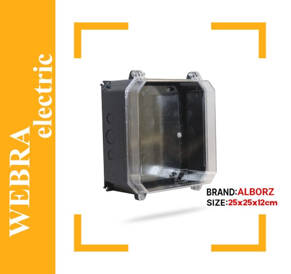 تابلو پلی‌کربنات 12×25×25 البرز