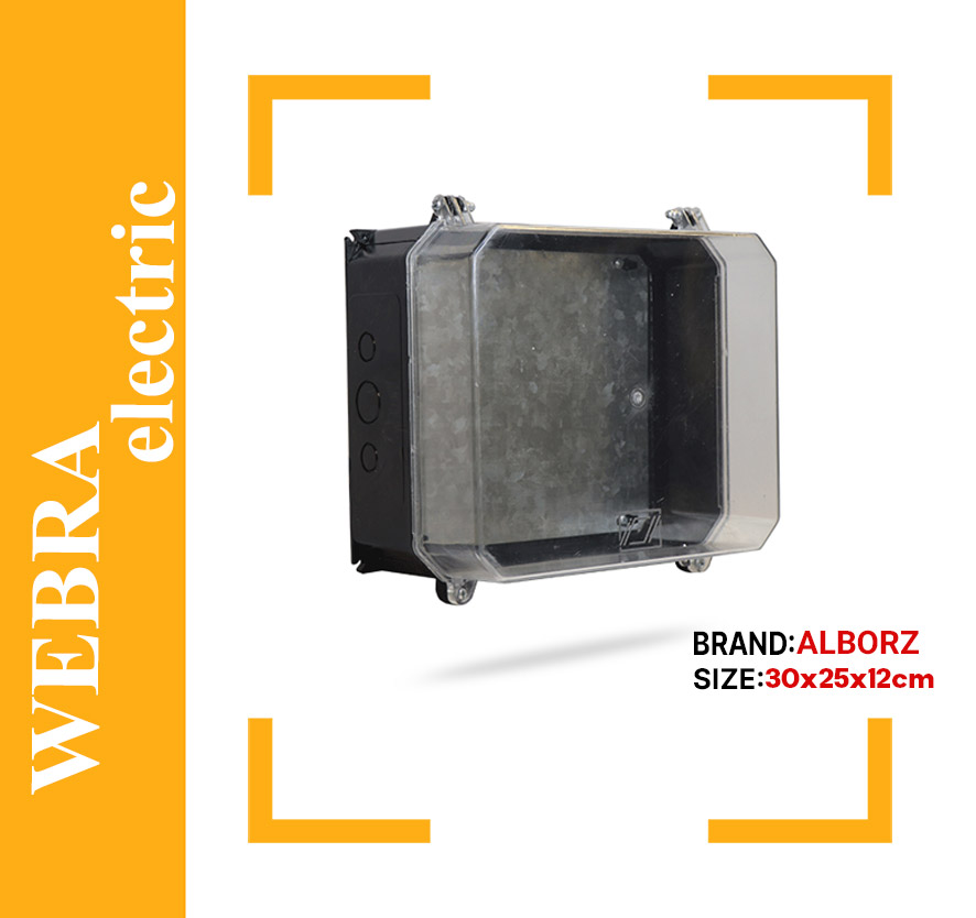 تابلو پلی‌کربنات 12×25×30 البرز