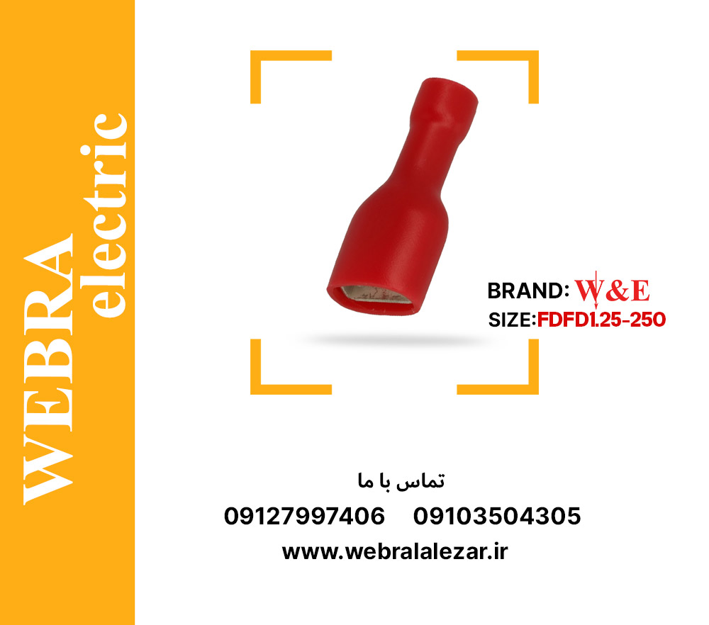 قیمت و خرید سرسیم فیشی مادگی W&E