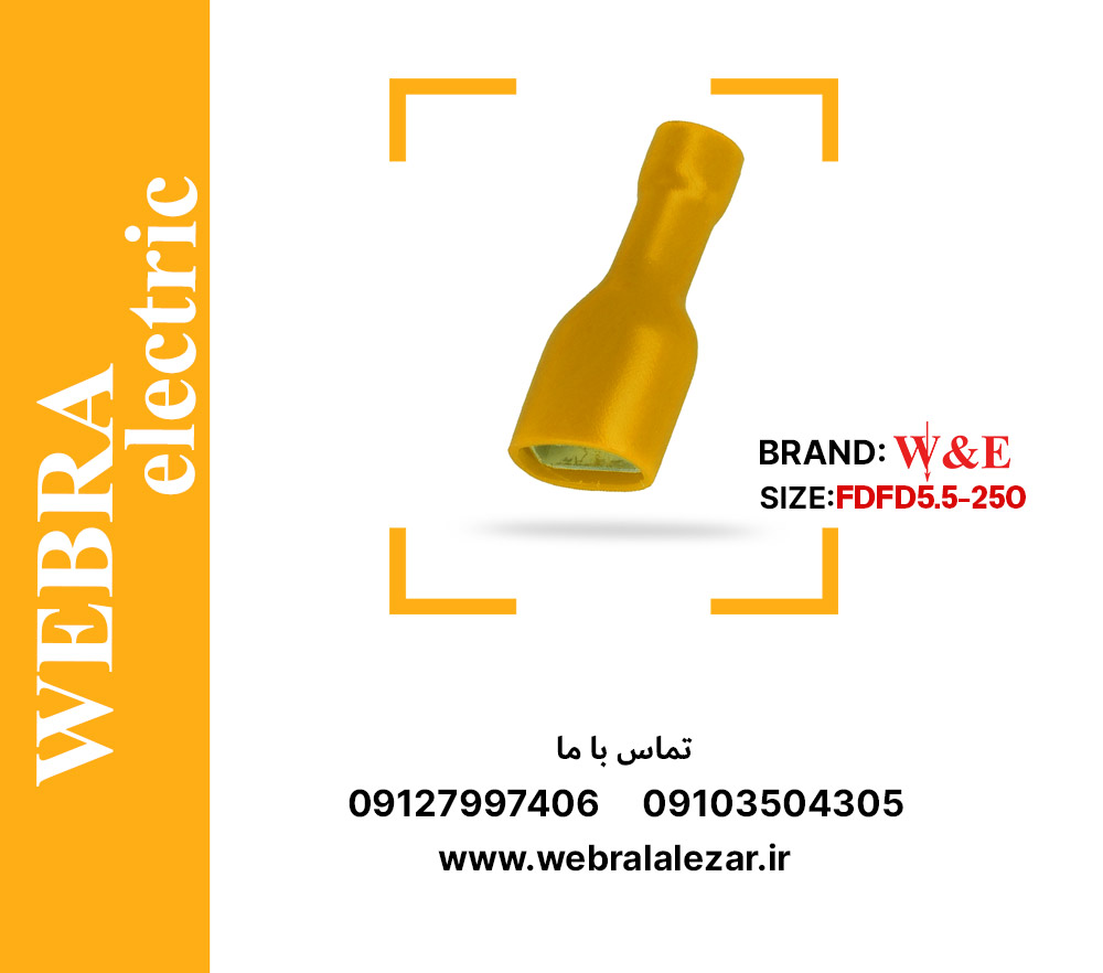 قیمت و خرید سرسیم فیشی مادگی W&E